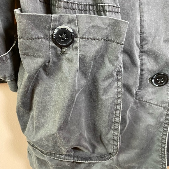 Free People 1970 Utility Trench Military Coat Ladies Small - Picture 5 of 16